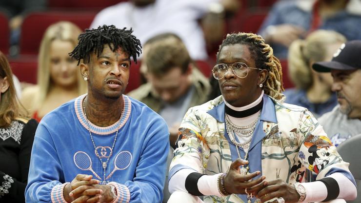Young Thug Explains 21 Savage's Confusing "Hall Of Cap" Tweet
