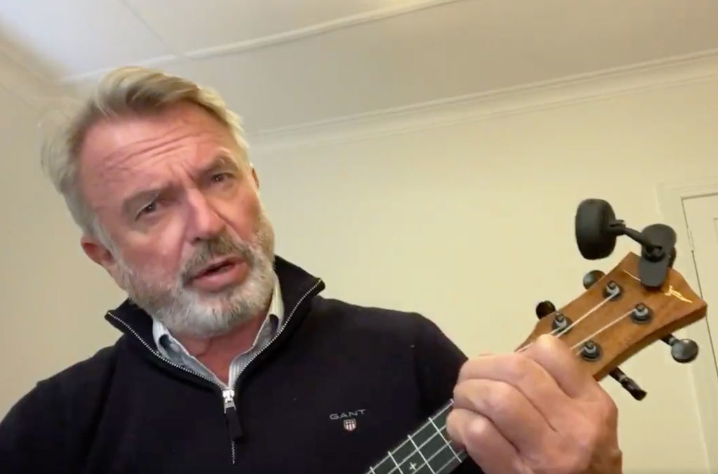 Sam Neill Performs Self-Isolation Cover of ‘Uptown Funk’: Watch