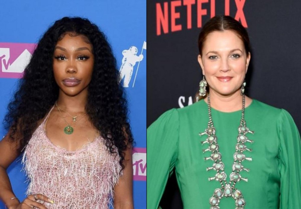 SZA Shows Love To Good Friend Drew Barrymore On IG