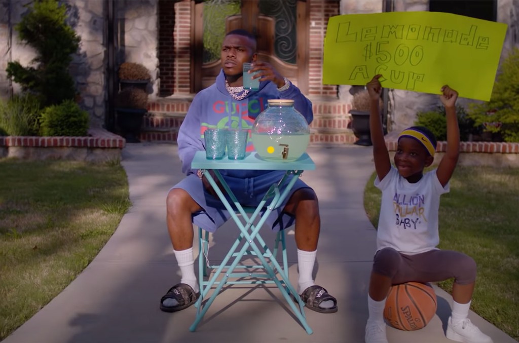DaBaby & His Daughter Run a Lucrative Lemonade Stand in 'Can't Stop' Video