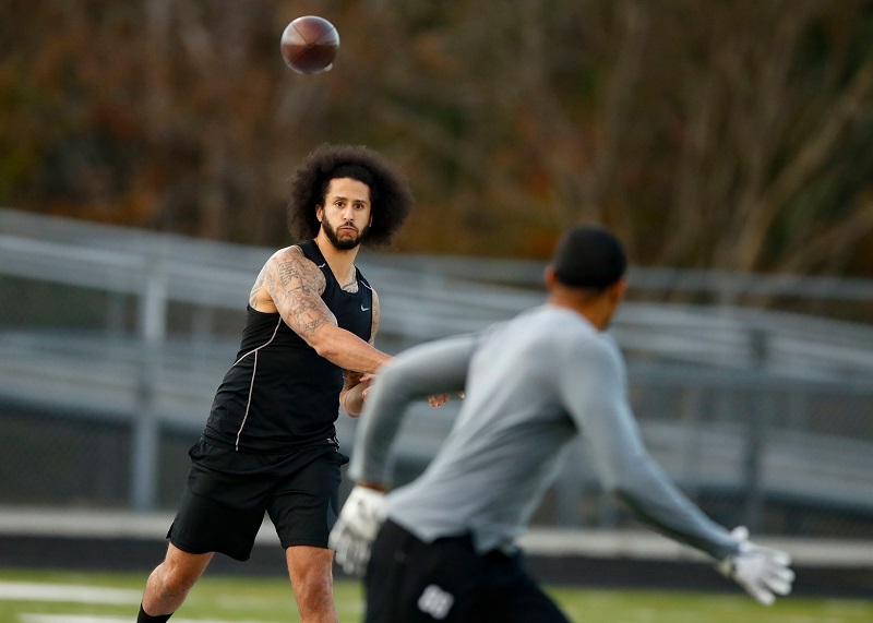 SOURCE SPORTS: Colin Kaepernick Added to L.A. Chargers Workout List