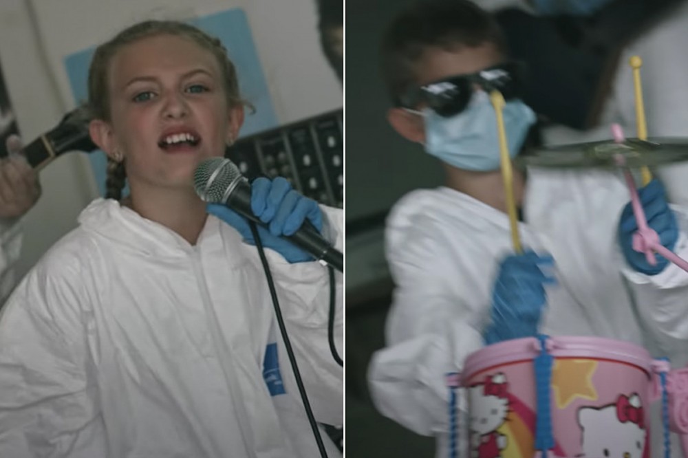 Watch: 7 Kids Crush White Zombie’s ‘More Human Than Human’ From Quarantine