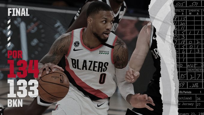 SOURCE SPORTS: Portland Trailblazers Win Nail Biter to Clinch Play-in Game vs. Memphis Grizzlies