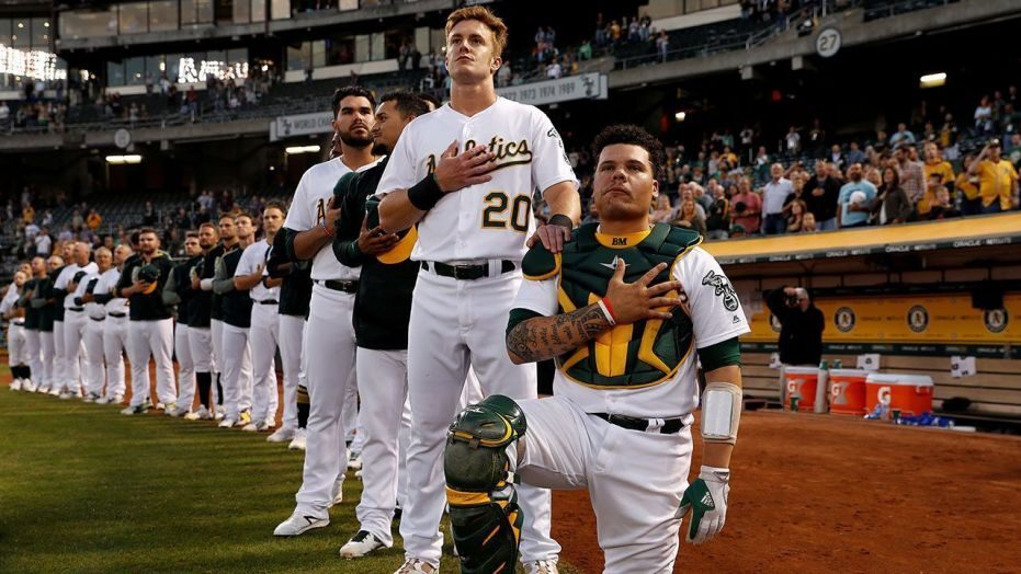 SOURCE SPORTS: MLB Player Bruce Maxwell Contemplated Suicide After Receiving Death Threats for Kneeling Protest