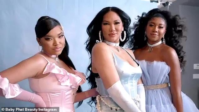 Kimora Lee Simmons Launches Baby Phat Beauty Line With Her Daughters