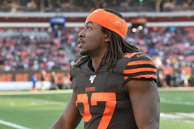 SOURCE SPORTS: Kareem Hunt Signs 2-year $13 million Extension With Cleveland Browns