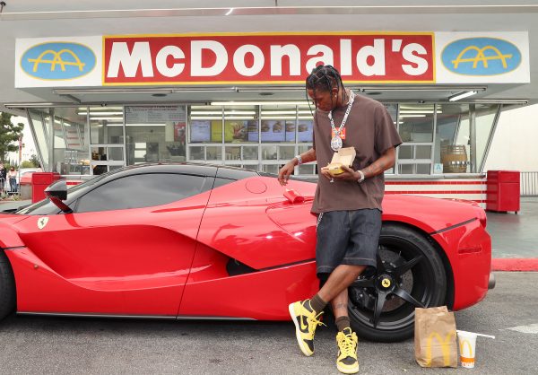 Travis Scott Pops Up at Oldest Operating McDonald’s to Celebrate His Collaboration