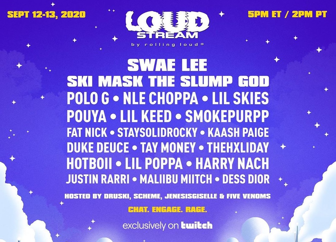 Swae Lee Headlines Rolling Loud Announces Lineup for Live Virtual Festival ‘Loud Stream’