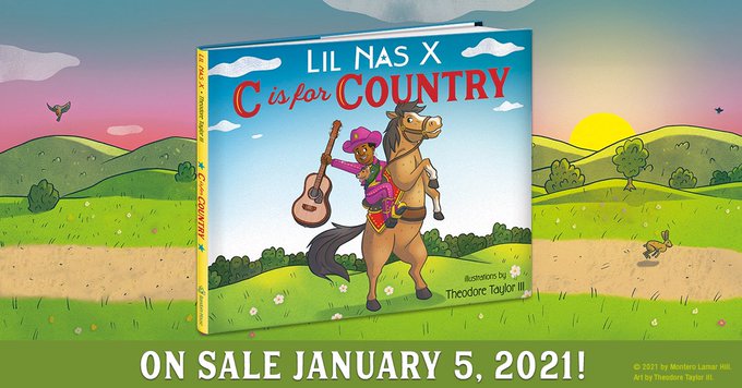 Lil Nas X tp Release Children’s Book ‘C is For Country’ in January 2021
