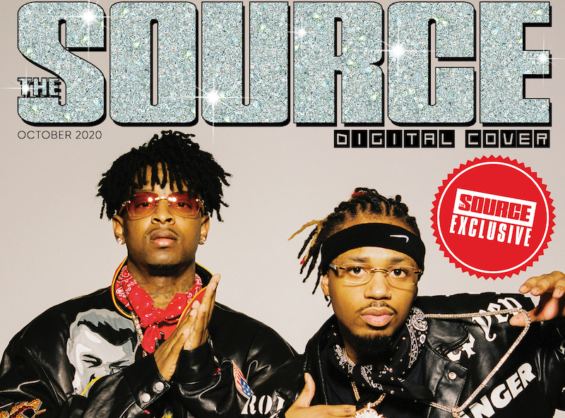 Exclusive: 21 Savage and Metro Boomin Talk Creating ‘Savage Mode II’ in The SOURCE Digital Cover Story