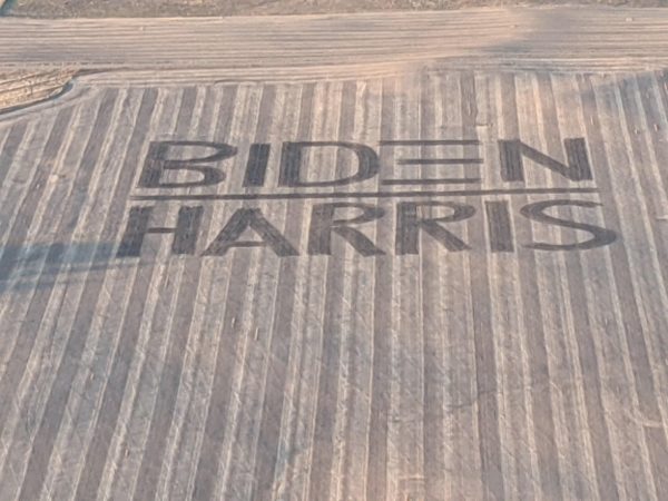 North Dakota Farmer Plows Viral Biden-Harris Endorsement in Field