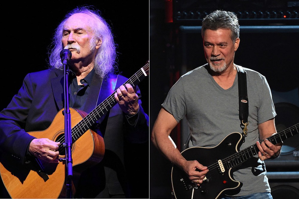 David Crosby Claims He Forgot Eddie Van Halen Died Prior to ‘Meh’ Tweet