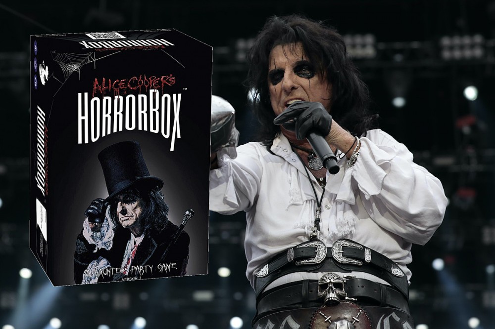 Alice Cooper Releases HorrorBox Party Game Just in Time for Halloween