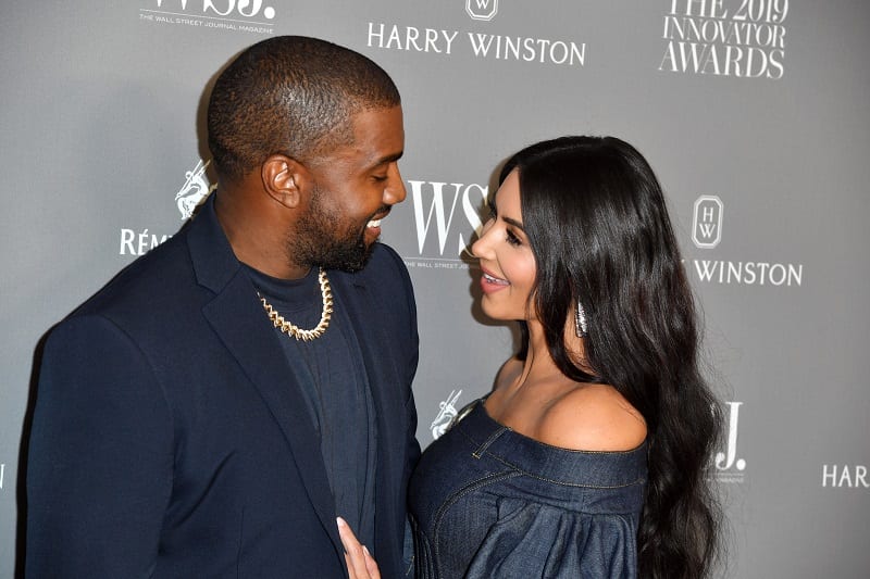 Kanye West Gifts Kim Kardashian a Heavenly Hologram of Her Late Father Wishing Her Well