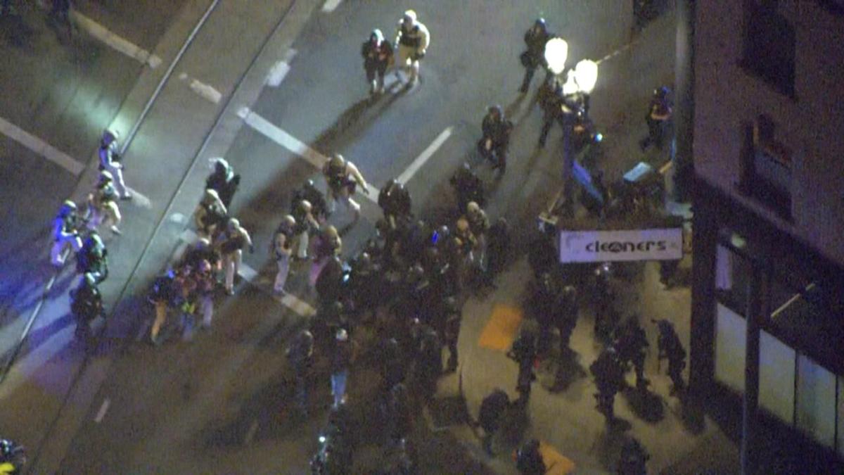 National Guard Called in as Riots Break Out in Portland Wednesday Evening
