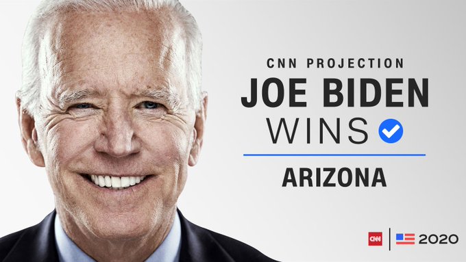Biden Officially Wins Arizona Almost A Week After Being Declared President