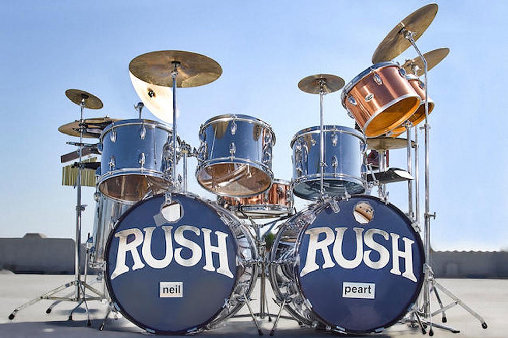 Neil Peart’s 1974-1977 Rush Drum Kit Hits the Auction Block