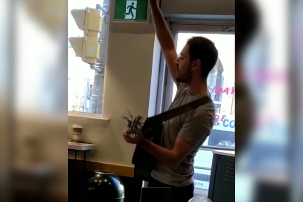 Guitar-Wielding Barista Sings ‘F–k This I Quit’ Song to His Starbucks Manager