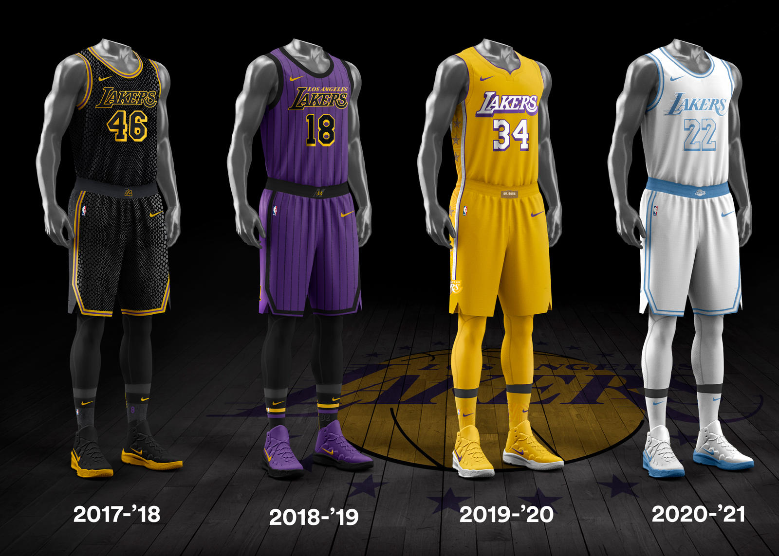 Nike Showcases the Creative Evolution of NBA City Edition Uniforms