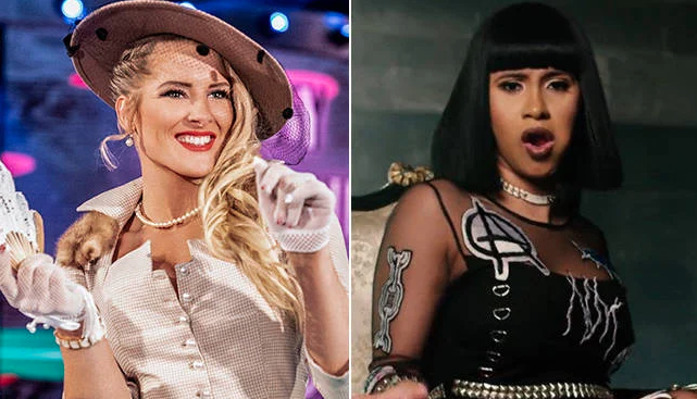 Cardi B to WWE’s Lacey Evans: “A White Woman Can Never Put Fear On Me”