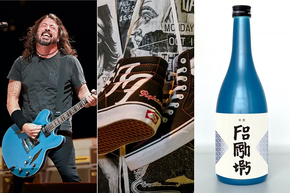 Foo Fighters Vans Shoes + Japanese Sake Beverage Both Coming Soon