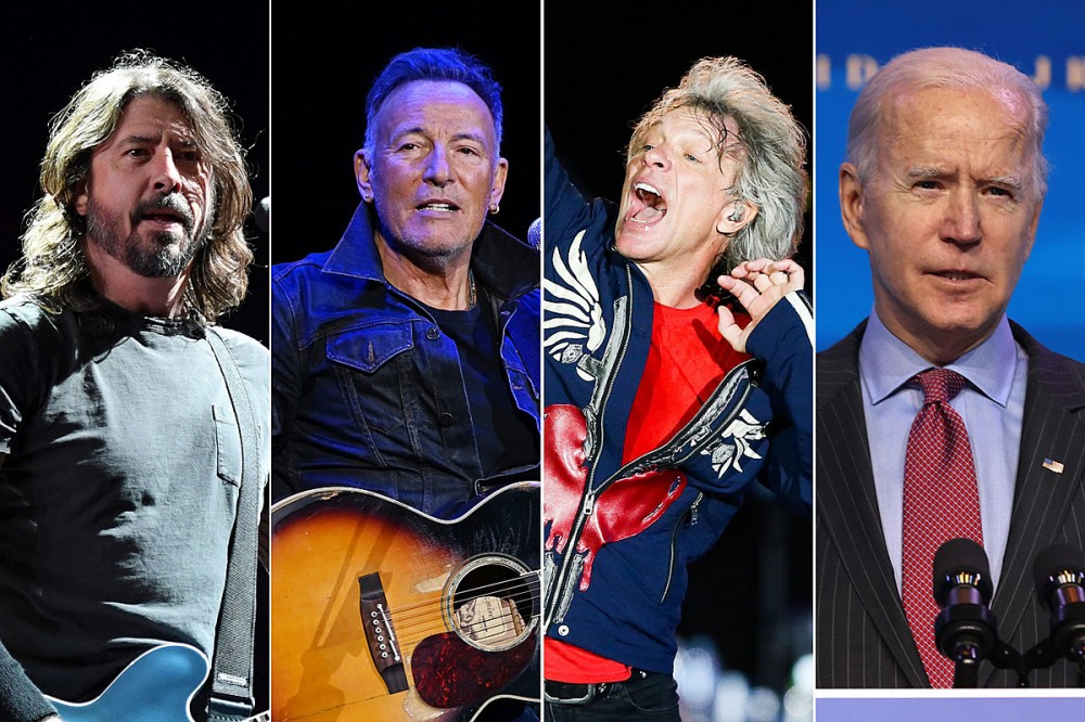 Foo Fighters, Bruce Springsteen + Jon Bon Jovi to Play Joe Biden Presidential Inauguration Special