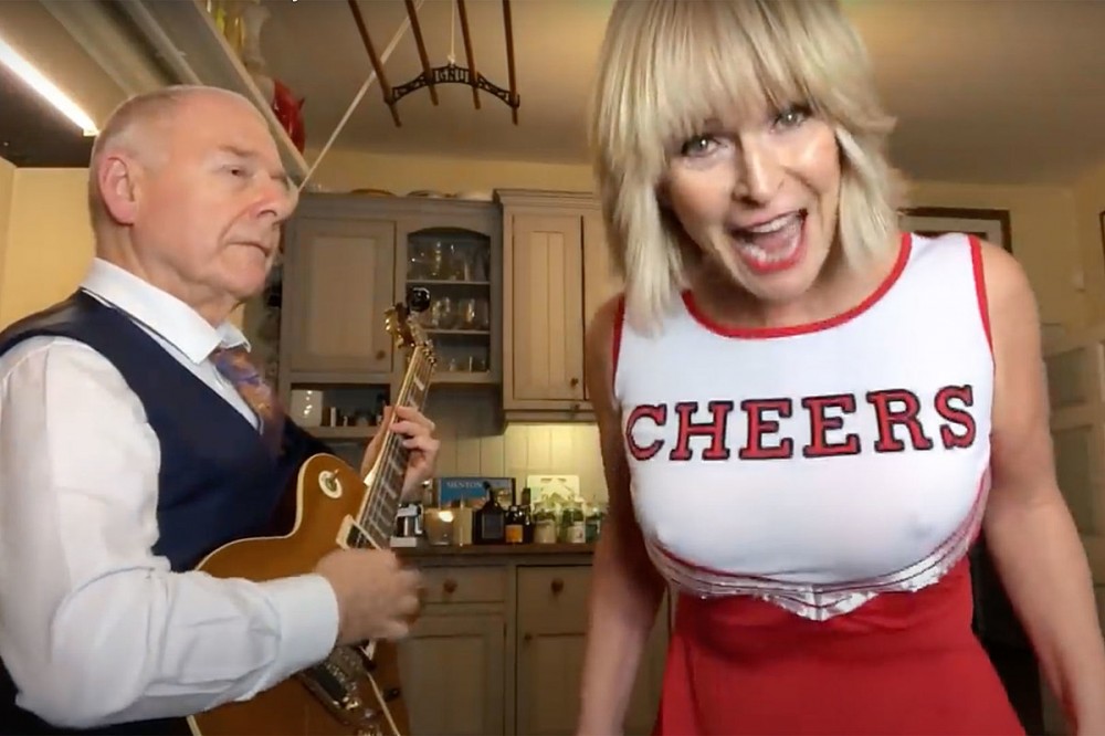 Toyah + Robert Fripp Thank Fans For Metallica Cover Success With Playful Billy Idol Cover