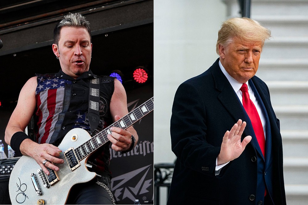 Fozzy Guitarist Says Trump Was Best President of His Lifetime