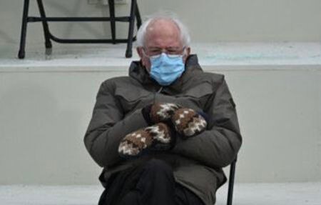 Bernie Sanders Reacts To Meme-able Inauguration Day Moment: ‘I Was Just Trying To Keep Warm’