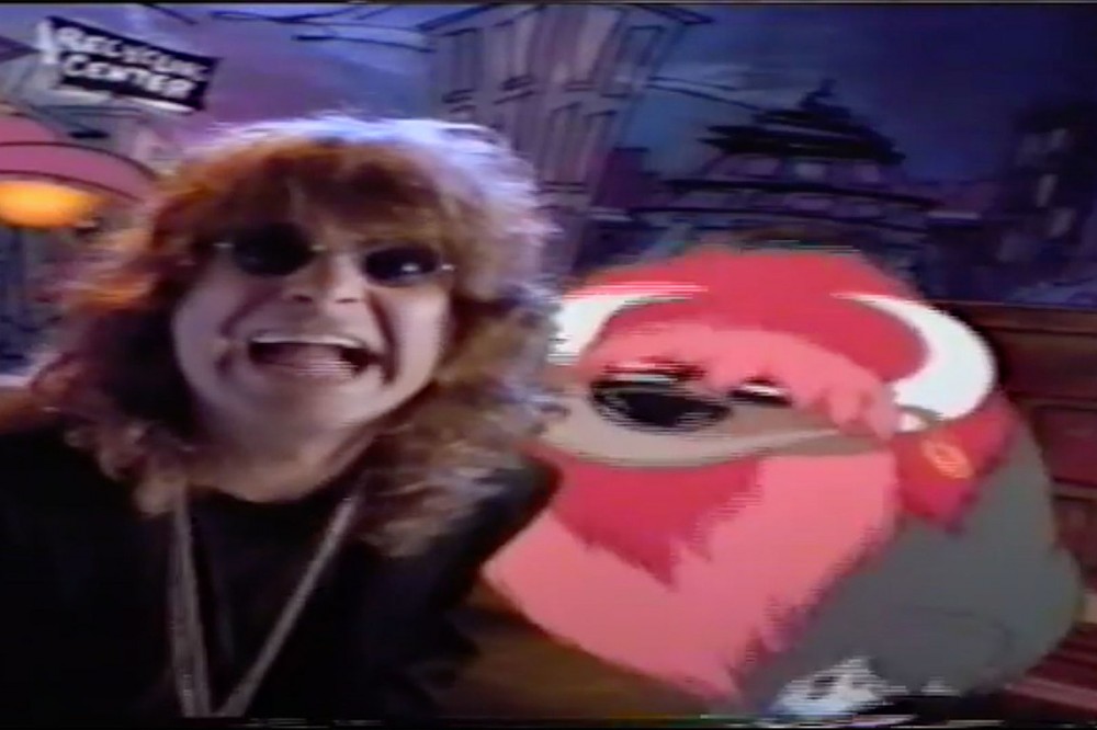 That Time Ozzy Osbourne Rocked a Very ’90s Star-Studded Recycling PSA