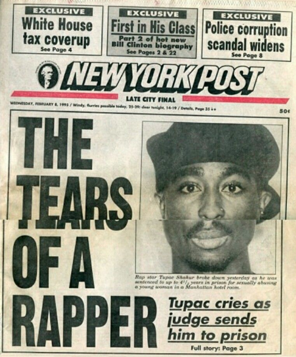 Today In Hip Hop History: Tupac Shakur Sentenced In Sexual Abuse Case 26 Years Ago