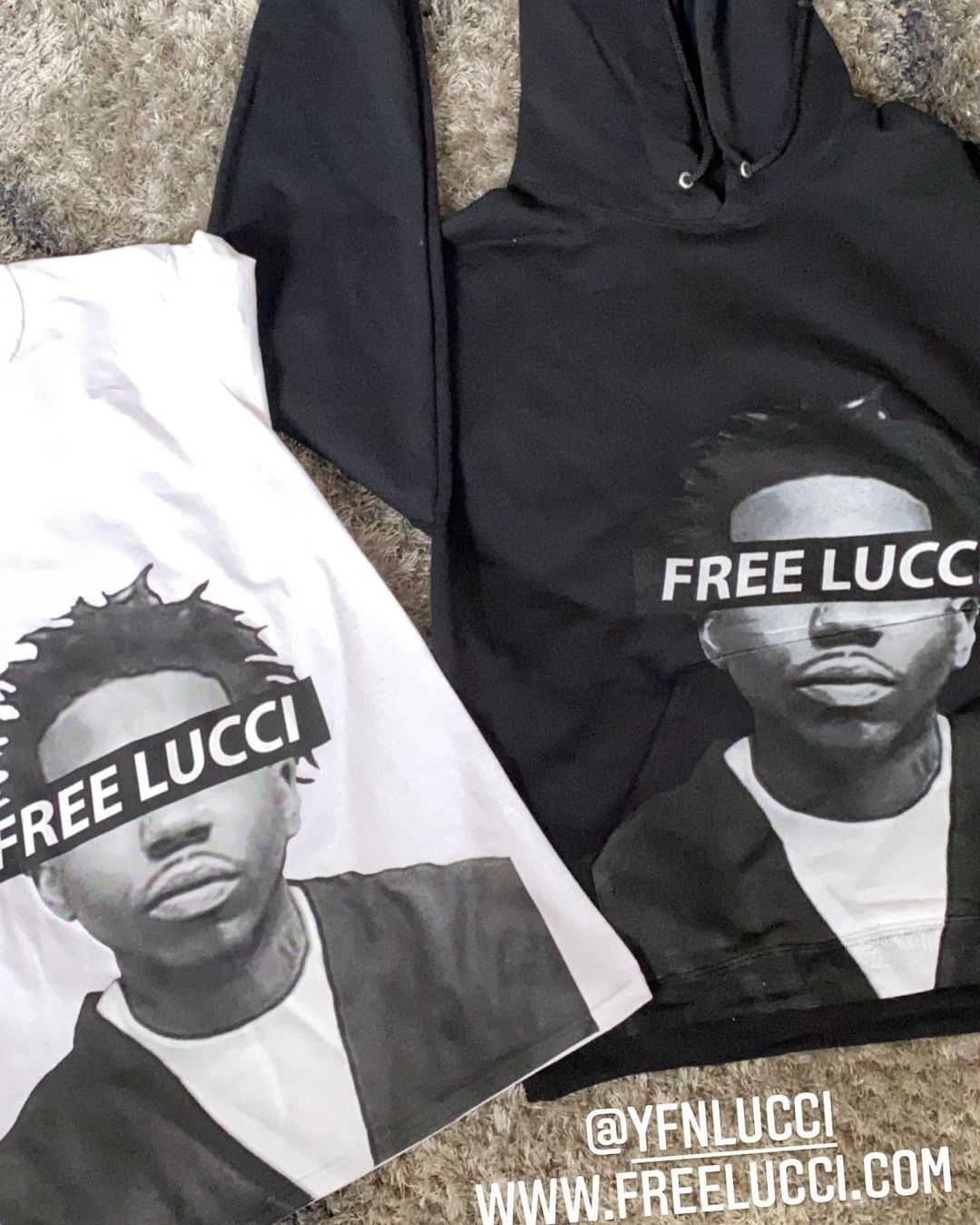 YFN Lucci Sells “Free Lucci” Merch Amid Incarceration