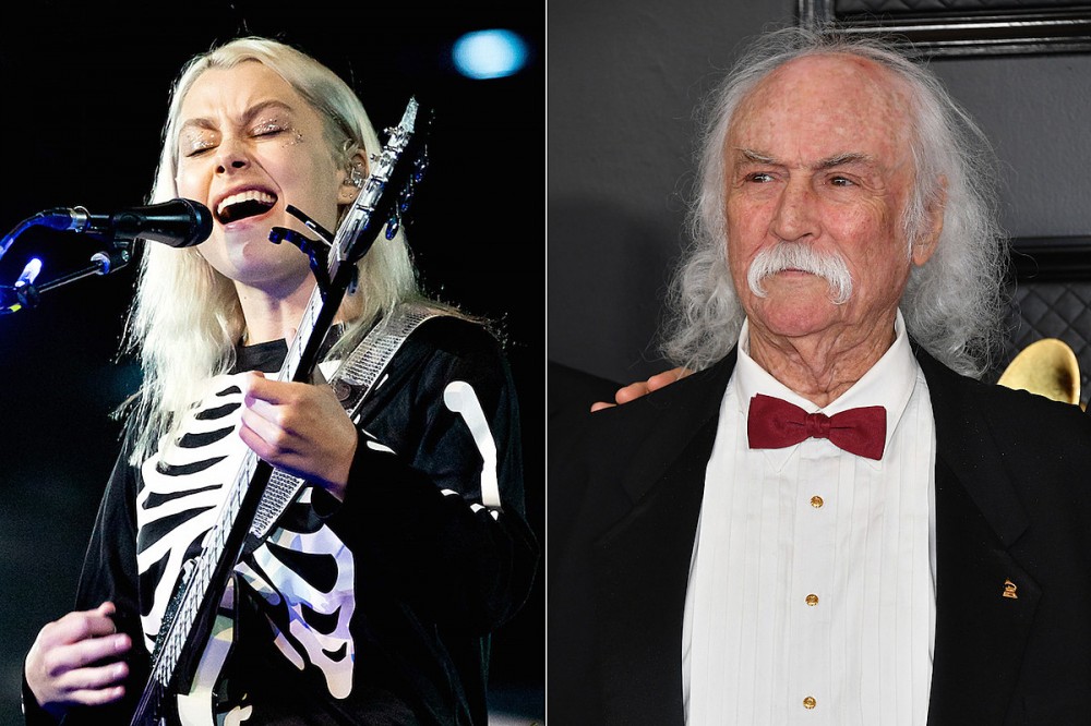 Phoebe Bridgers Calls David Crosby ‘Little B-tch’ for ‘SNL’ Guitar Smash Criticism