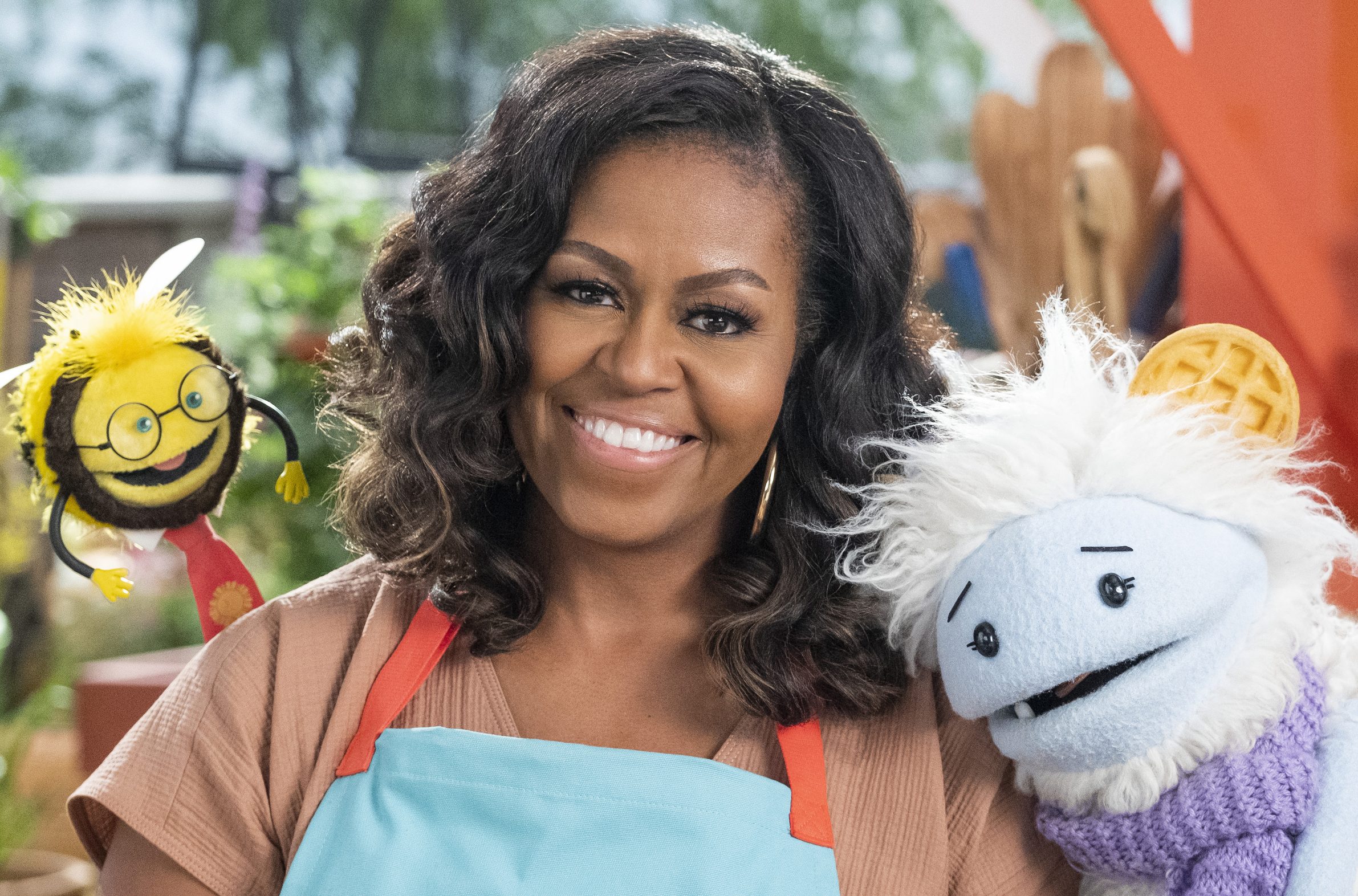 Michelle Obama Announces Netflix Children’s Cooking Show ‘Waffle + Mochi’
