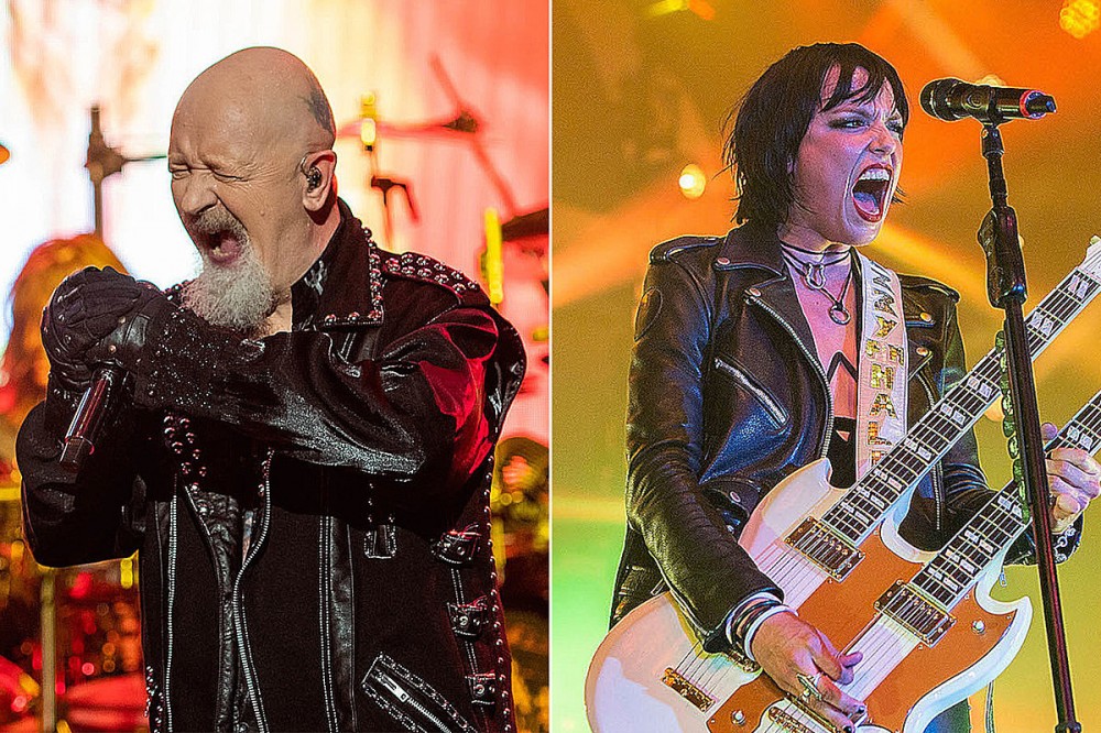 Rob Halford Was Gifted a Killer Pair of Spiked Platforms By Lzzy Hale