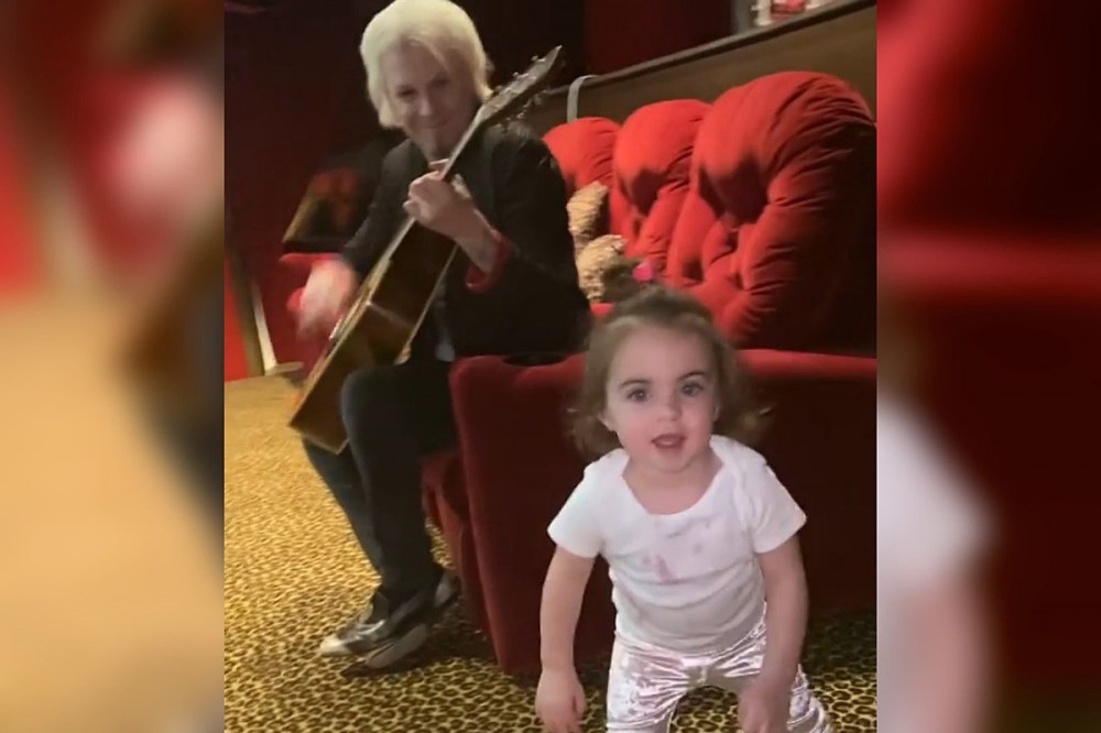 Watch: John 5 Plays Guitar for Nikki Sixx’s Dancing Toddler Daughter Ruby