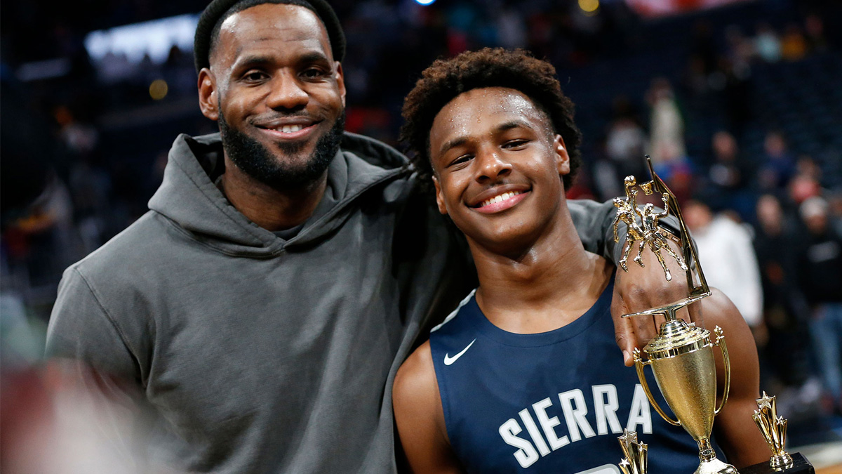 SOURCE SPORTS: Bronny James Currently Recovering From a Torn Meniscus