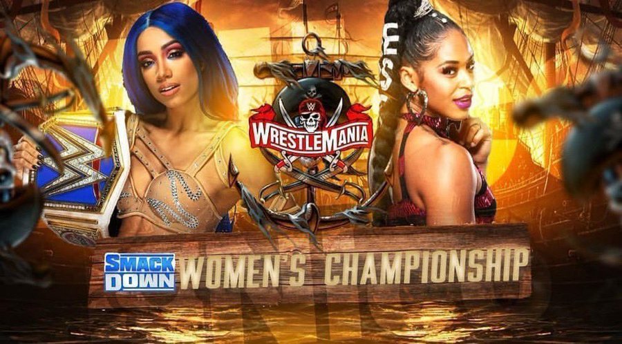 SOURCE SPORTS: Bianca Belair vs Sasha Banks at Wrestlemania Will Be First World Title Match Between African-American Wrestlers in History