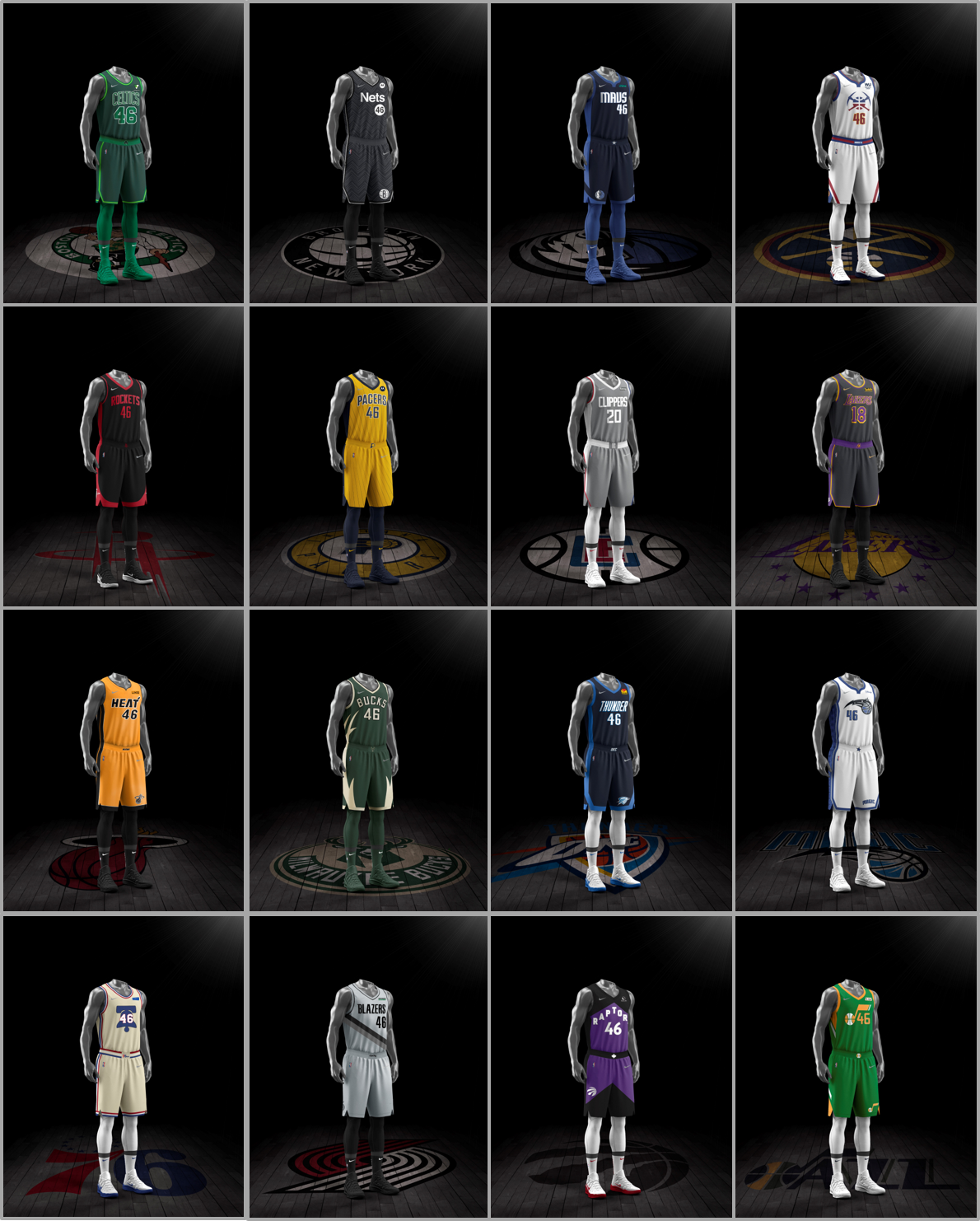 NBA Reveals 2020-21 Nike Earned Edition Jerseys
