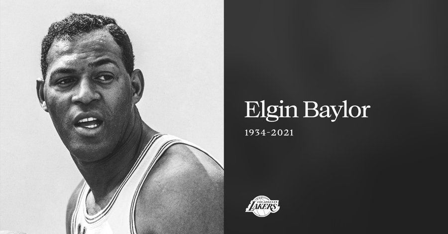 SOURCE SPORTS: Lakers Legend Elgin Baylor Dies at 86