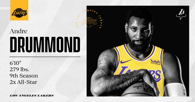 SOURCE SPORTS: Lakers Prepare to Sign Andre Drummond