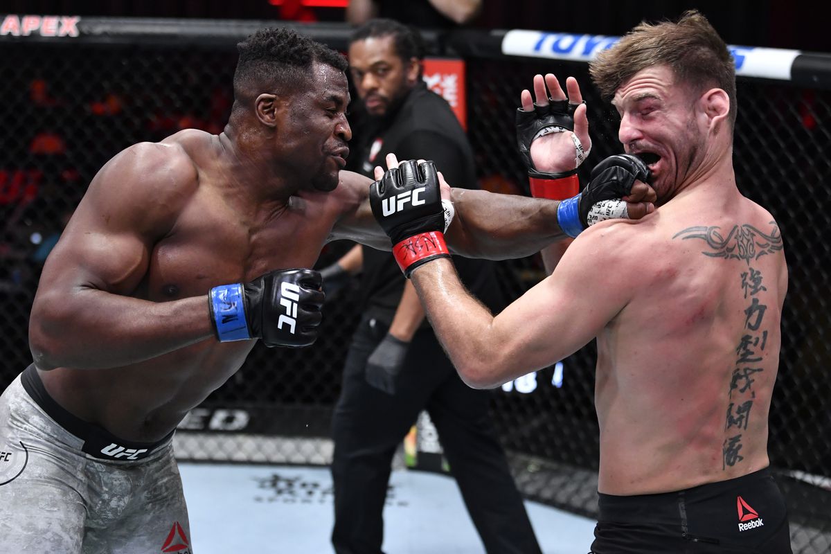 SOURCE SPORTS: Francis Ngannou Demolishes Stipe Miocic To Become New UFC Heavyweight Champ, Jon Jones Wants Next Shot