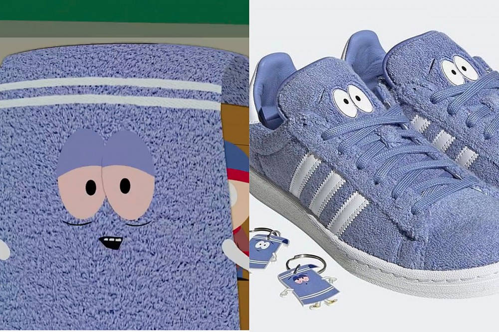 Of Course Adidas’ ‘South Park’ Towelie Sneakers Have a Hidden Stash Pocket