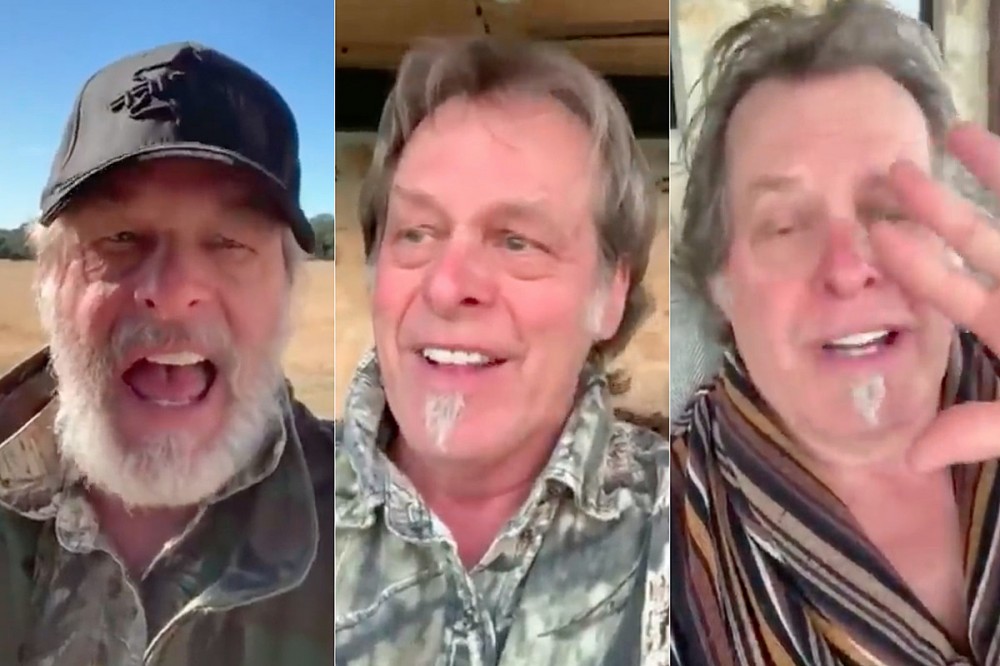 Watch a Supercut of Ted Nugent’s COVID-19 Denial Courtesy of Jimmy Kimmel