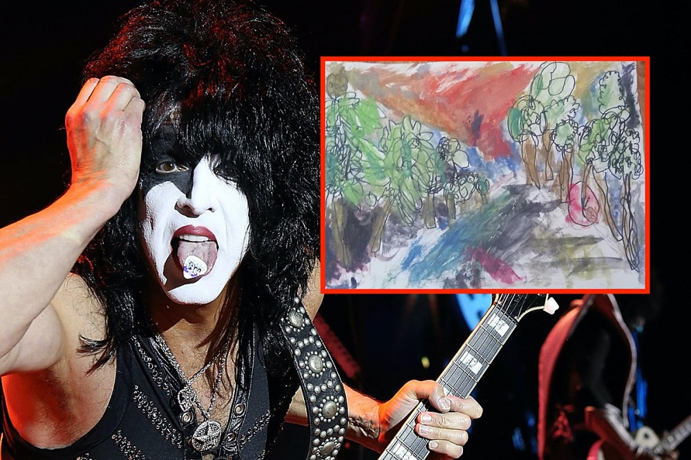 KISS’ Paul Stanley Praises Child’s Painting After Their Art Teacher Disapproves