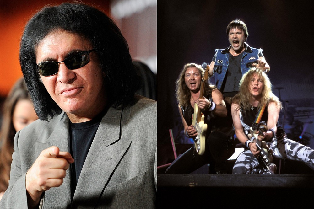 KISS’ Gene Simmons Says It’s ‘Disgusting’ Iron Maiden Aren’t in Rock Hall