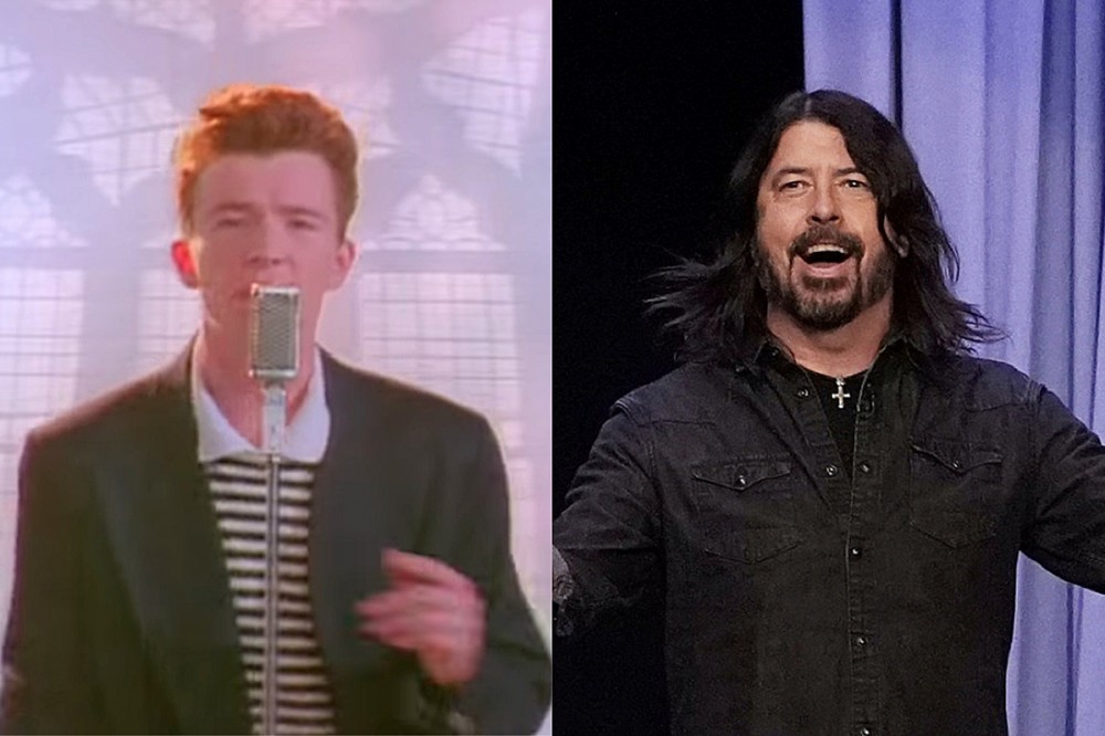 Reverse Rickroll – Rick Astley Mashes Foo Fighters + ‘Never Gonna Give You Up’