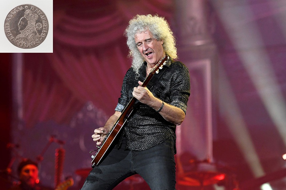 Why Queen’s Brian May Uses a Sixpence Coin as a Pick