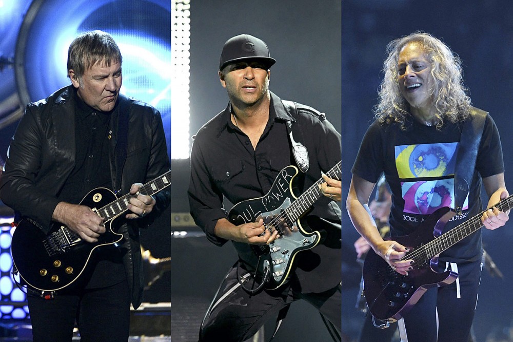 Alex Lifeson, Tom Morello + Kirk Hammett Are Working on a New Song Together