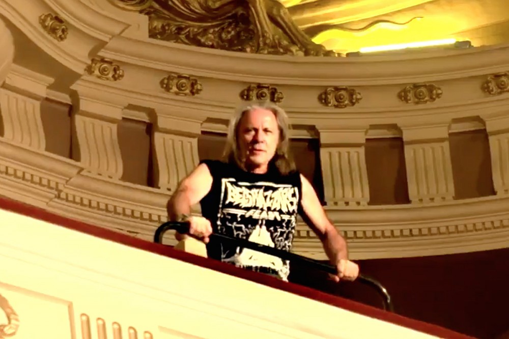Bruce Dickinson Invites Iron Maiden Fans to ‘Belshazzar’s Feast’ in New Video